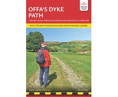KNYGA Keith Carter Offa's Dyke Path Trailblazer Walking Guide 6e