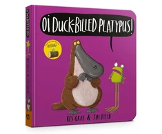 KNYGA Kes Gray Oi Duck-billed Platypus Board Book