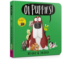 KNYGA Kes Gray Oi Puppies Board Book