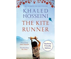 KNYGA Khaled Hosseini Kite Runner, Dyslexia Friendly Edition