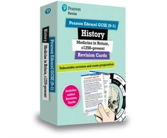 KNYGA Kirsty Taylor Pearson REVISE Edexcel GCSE History Medicine in Britain Revision Cards - for 2025 exams