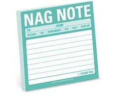 KNYGA Knock Knock Nag Note Sticky Notes