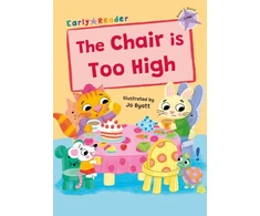 KNYGA Kris Knight; Jo Byatt Chair is Too High, (Lilac Early Reader)
