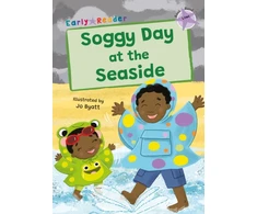 KNYGA Kris Knight; Jo Byatt Soggy Day at the Seaside, (Lilac Early Reader)