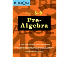 KNYGA Kumon Publishing Kumon Grades 6-8 Pre-Algebra