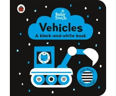 KNYGA Ladybird Baby Touch: Vehicles: a juodas-and-baltas book