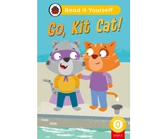 KNYGA Ladybird Go, Kit Cat! (Phonics Step 3): Read It Yourself - Level 0 Beginner Reader