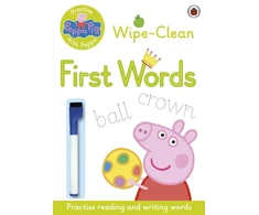 KNYGA Ladybird Peppa Pig: Practise with Peppa: Wipe-Clean First Words