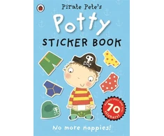 KNYGA Ladybird Pirate Pete's Potty sticker activity book