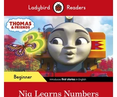 KNYGA Ladybird Readers Beginner Level - Thomas the Tank Engine - Nia Learns Numbers (ELT Graded Reader)