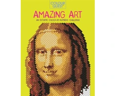 KNYGA Lauren Farnsworth Colour Quest®: Amazing Art, An Extreme Colour by Numbers Challenge