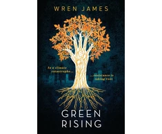 KNYGA Lauren James Žalias Rising, A thrilling and empowering YA story about climate change, perfect for fans of speculative novels and climate fiction