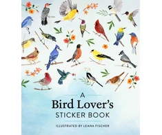 KNYGA Leana Fischer A Bird Lover's Sticker Book
