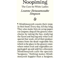KNYGA Leanne Betasamosake Simpson Noopiming