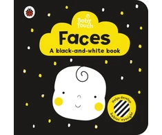 KNYGA Lemon Ribbon Studio Staff Baby Touch: Faces: a juodas-and baltas-book