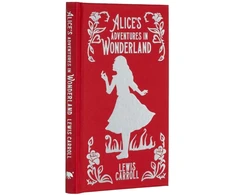 KNYGA Lewis Carroll Alice's Adventures In Wonderland, Gilded Pocket Edition