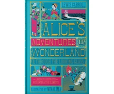 KNYGA Lewis Carroll Alice's Adventures in Wonderland (MinaLima Edition), (Illustrated with Interactive Elements)