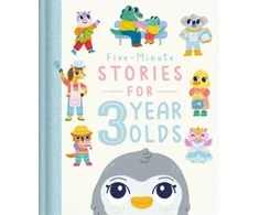 KNYGA Lindsey Dean Five-Minute Stories for 3 Year Olds