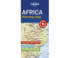 KNYGA Lonely Planet Africa Planning Map