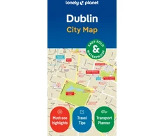 KNYGA Lonely Planet Dublin City Map