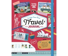 KNYGA Lonely Planet Kids Create Your Own Travel Journal, Fun Fill-In Adventure Diary with Drawing, Writing &amp; Memory-Making Activities