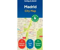 KNYGA Lonely Planet Madrid City Map