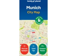 KNYGA Lonely Planet Munich City Map