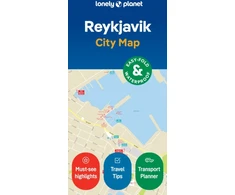 KNYGA Lonely Planet Reykjavik City Map