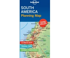 KNYGA Lonely Planet South America Planning Map