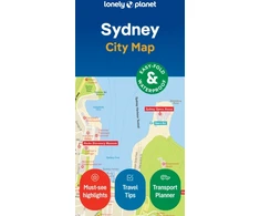 KNYGA Lonely Planet Sydney City Map