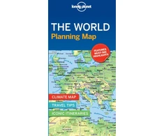 KNYGA Lonely Planet The World Planning Map