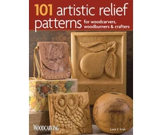 KNYGA Lora S Irish 101 Artistic Relief Patterns for Woodcarvers, Woodburners &amp; Crafters