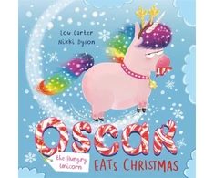 KNYGA Lou Carter Oscar the Hungry Unicorn Eats Christmas