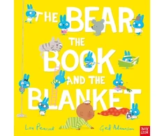 KNYGA Lou Peacock Bear, the Book and the Blanket