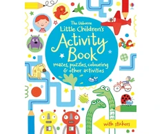 KNYGA Lucy Bowman Little Children's Activity Book mazes, puzzles, colouring &amp; other activities