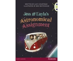 KNYGA Lucy Courtenay Bug Club Raudona A (KS2) Jess &amp; Layla's Astronomical Assignment