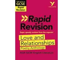 KNYGA Lucy Toop York Notes RAPID AQA GCSE (Revision Guide) Love and Relationships Poetry Anthology - for 2026, 2027 exams