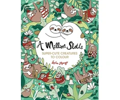 KNYGA Lulu Mayo Million Sloths, Super-Cute Creatures to Colour