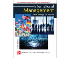 KNYGA LUTHANS International Management: Culture Strategy and Behavior ISE