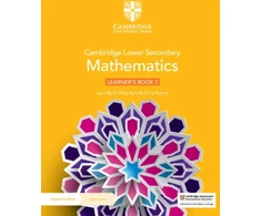 KNYGA Lynn Byrd Cambridge Lower Secondary Mathematics Learner's Book 7 with Digital Access (1 Year)