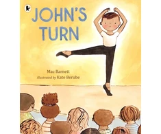 KNYGA Mac Barnett John's Turn, From the author of the Shape trilogy comes an empowering picture book of a young dancer facing his fears and finding the confidence to perform