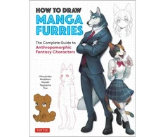 KNYGA Madakan How to Draw Manga Furries
