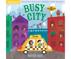 KNYGA Maddie Frost Indestructibles: Busy City, Chew Proof · Rip Proof · Nontoxic · 100% Washable (Book for Babies, Newborn Books, Safe to Chew)