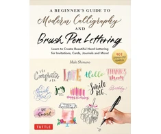 KNYGA Maki Shimano Beginner's Guide to Modern Calligraphy &amp; Pen Lettering