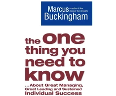 KNYGA Marcus Buckingham One Thing You Need to Know