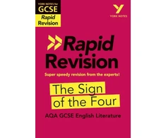 KNYGA Maria Cairney York Notes RAPID AQA GCSE (Revision Guide) The Sign of the Four - for 2026, 2027 exams