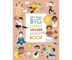 KNYGA María Isabel Sánchez Vegara Little People, BIG DREAMS Sticker Activity Book, With over 100 stickers
