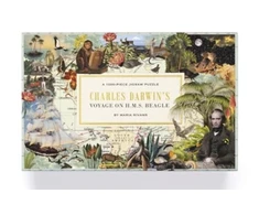 KNYGA Maria Rivans Rivans Maria Charles Darwin's Voyage on H.M.S. Beagle: A 1000-Piece Jigsaw Puzzle