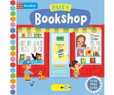 KNYGA Marion Billet Busy Bookshop: A Push, Pull, Slide Book