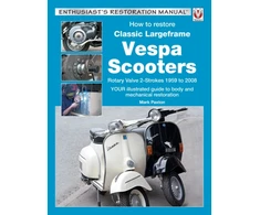 KNYGA Mark Paxton How to Restore Classic Largeframe Vespa Scooters